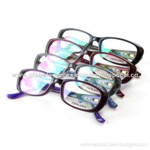 New style acetate eye glasses with Italy material, demo lens, customized logo